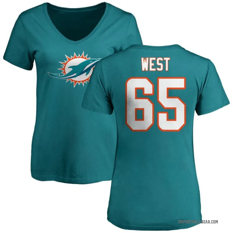 Addison West T-Shirt | Authentic Miami Dolphins Addison West T-Shirts ...