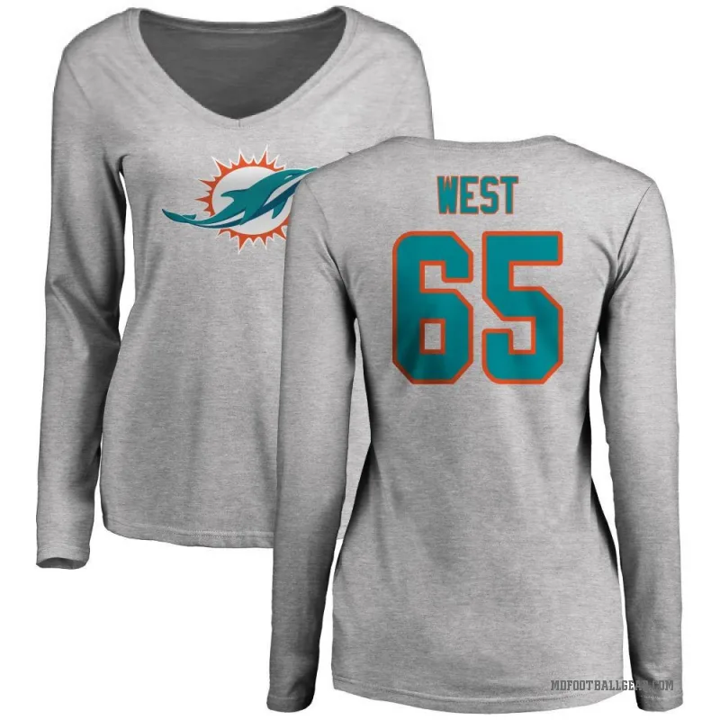 Addison West T-Shirt | Authentic Miami Dolphins Addison West T-Shirts ...