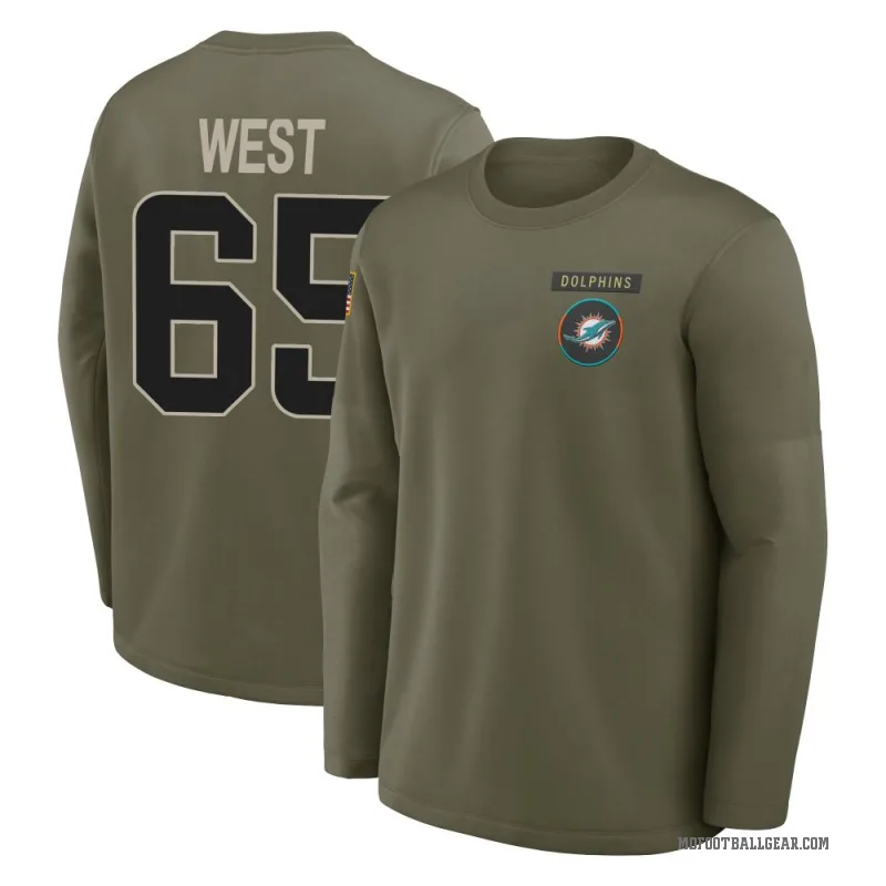 Addison West T-Shirt | Authentic Miami Dolphins Addison West T-Shirts ...