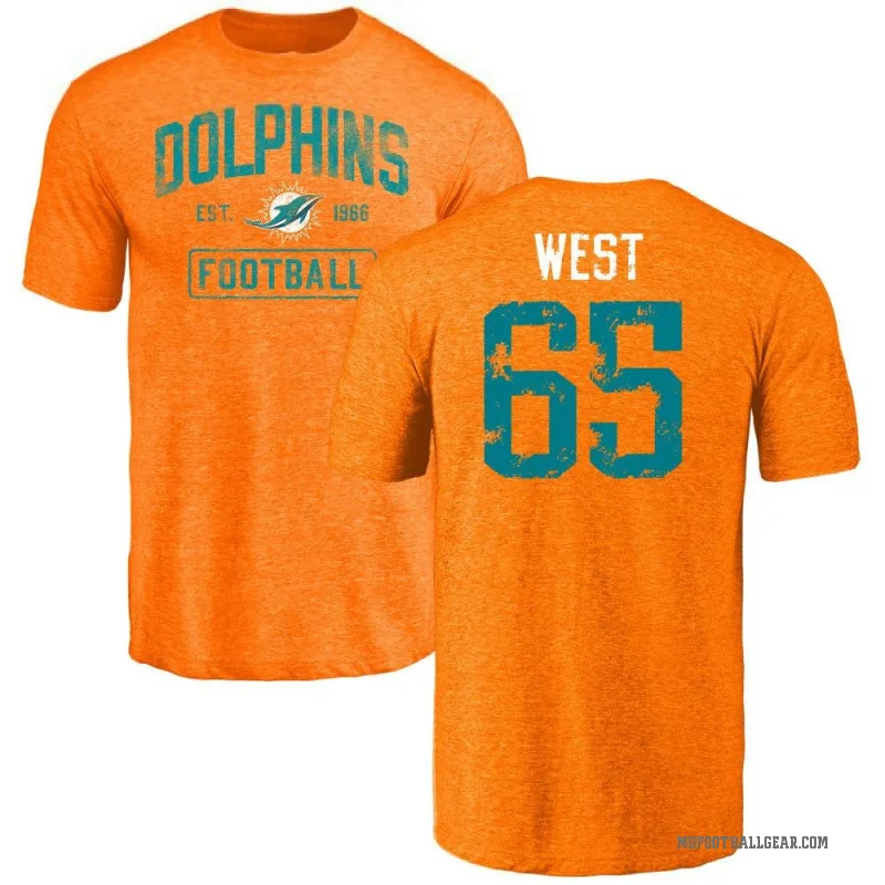 Addison West T-Shirt | Authentic Miami Dolphins Addison West T-Shirts ...