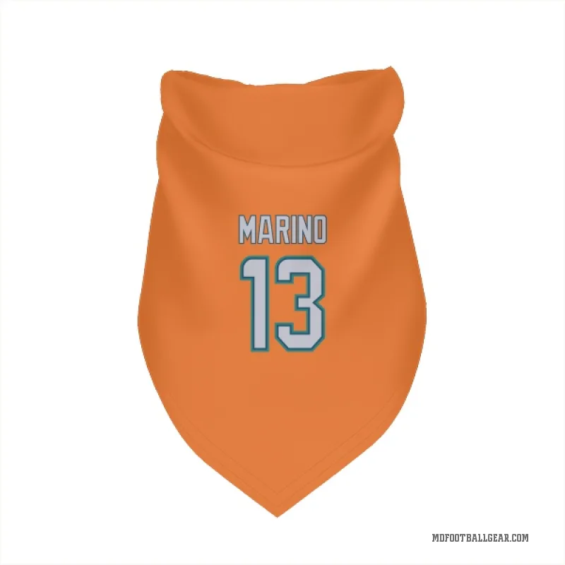 Dan Marino  Orange Miami Dolphins  Cat & Dog Pet Bandana