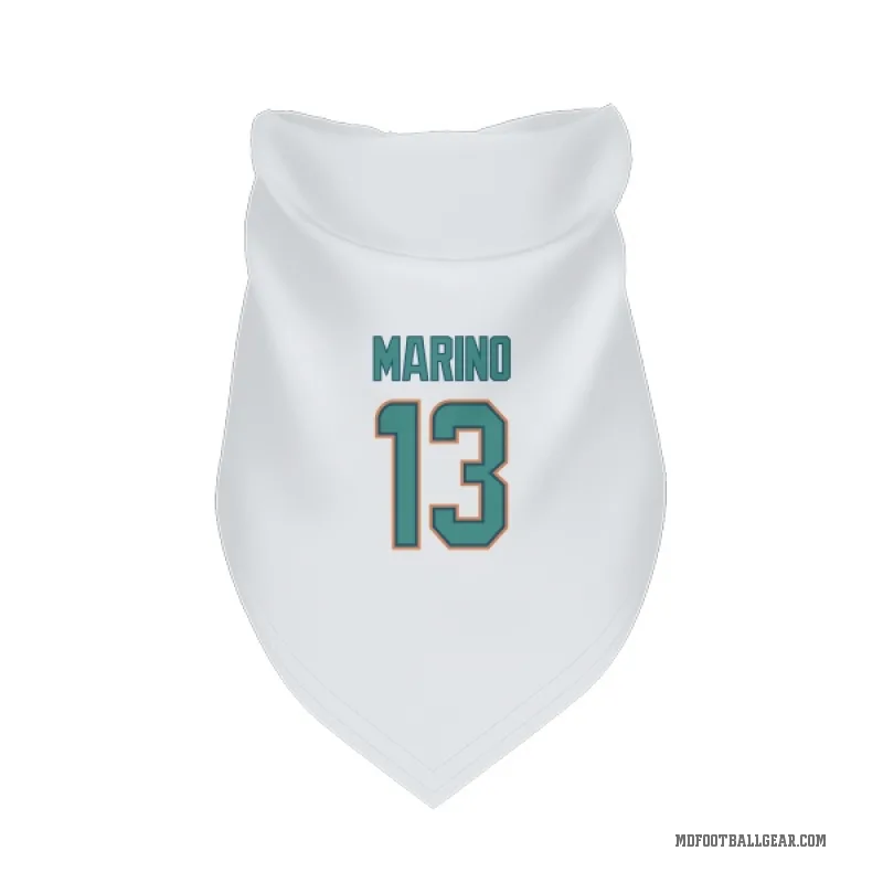Dan Marino  White Miami Dolphins  Cat & Dog Pet Bandana
