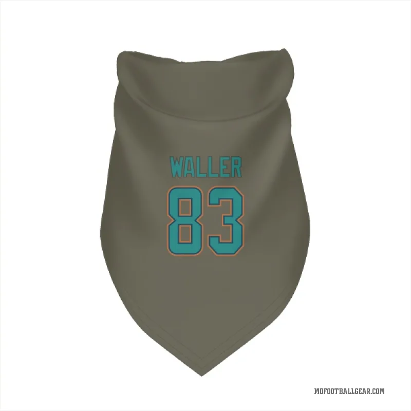 Darren Waller  Olive Miami Dolphins  Cat & Dog Pet Bandana
