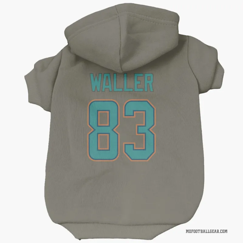 Darren Waller  Olive Miami Dolphins  Cat & Dog Pet Hoodie