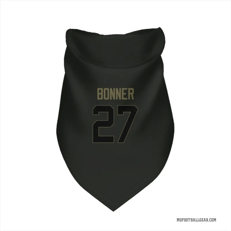Ethan Bonner  Black Miami Dolphins  Service Cat & Dog Pet Bandana