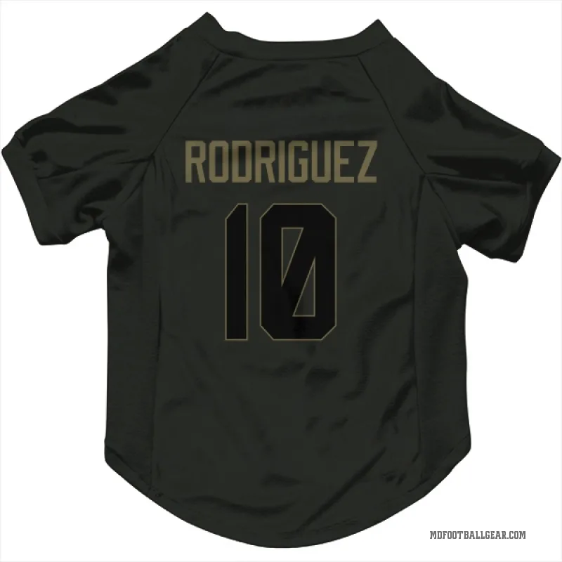 Jacob Rodriguez  Black Miami Dolphins  Service Cat & Dog Pet Jersey