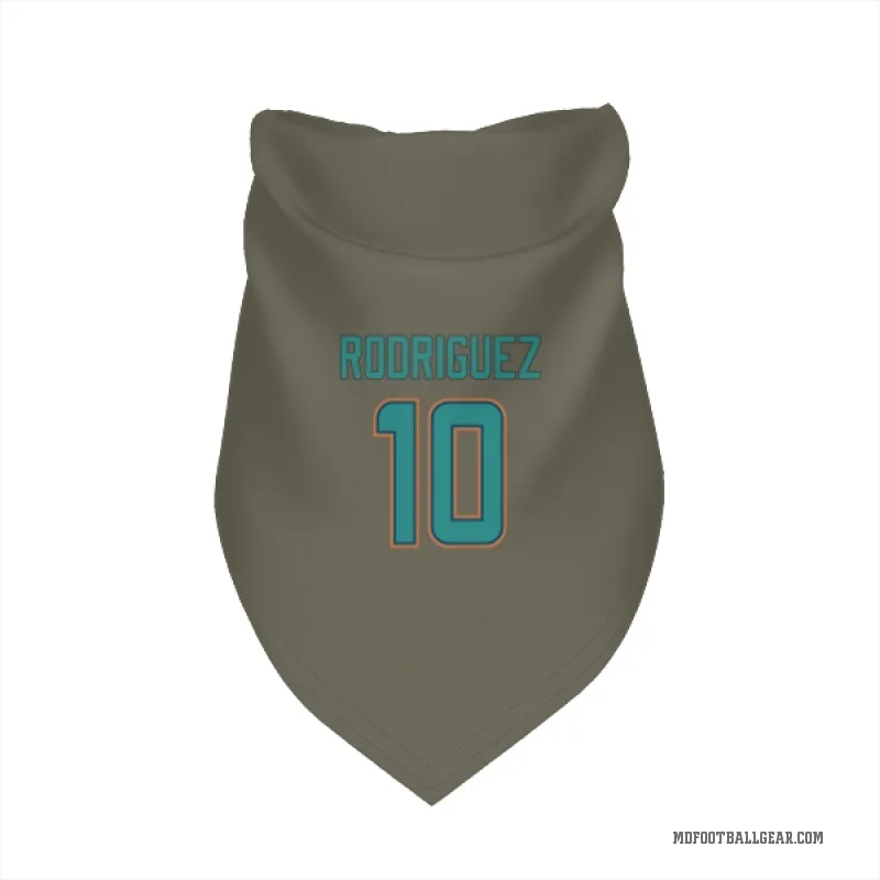 Jacob Rodriguez  Olive Miami Dolphins  Cat & Dog Pet Bandana