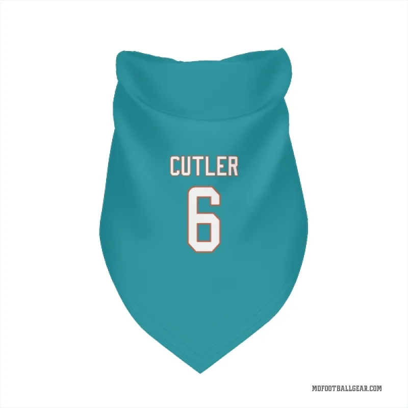 Jay Cutler  Aqua Miami Dolphins  Cat & Dog Pet Bandana