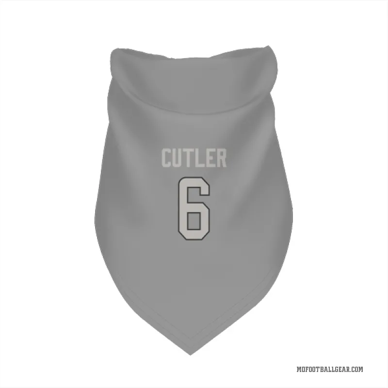 Jay Cutler  Charcoal Miami Dolphins  Cat & Dog Pet Bandana