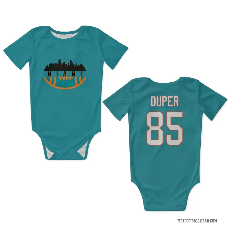 Mark Duper  Aqua Miami Dolphins  Newborn & Infant Bodysuit