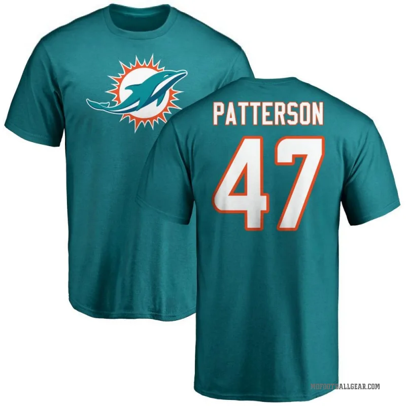 Riley Patterson Youth Aqua Miami Dolphins Logo T-Shirt -