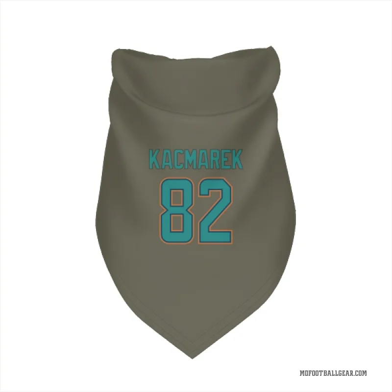Will Kacmarek  Olive Miami Dolphins  Cat & Dog Pet Bandana