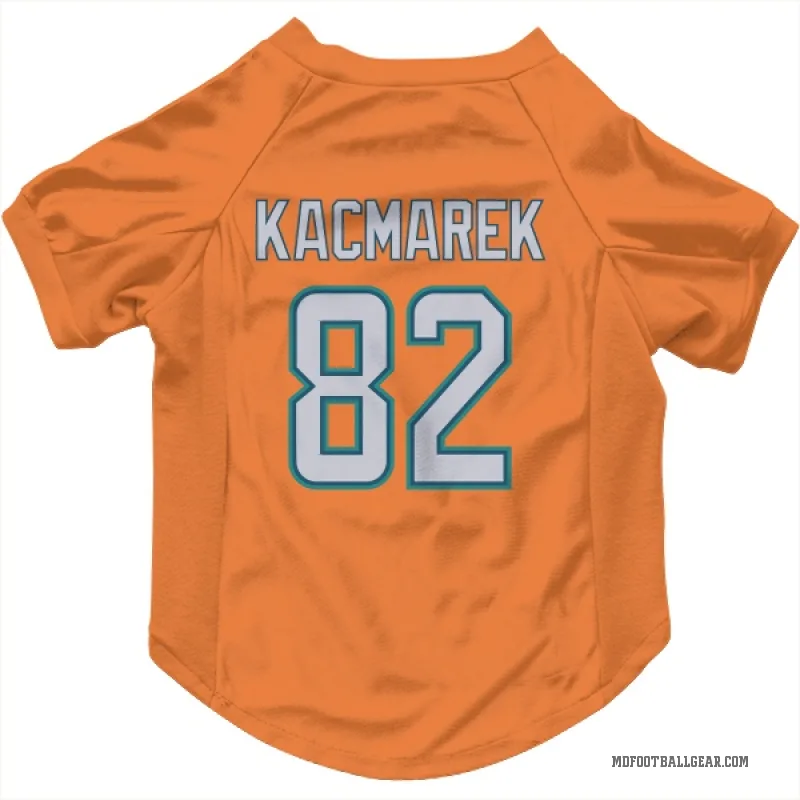 Will Kacmarek  Orange Miami Dolphins  Cat & Dog Pet Jersey